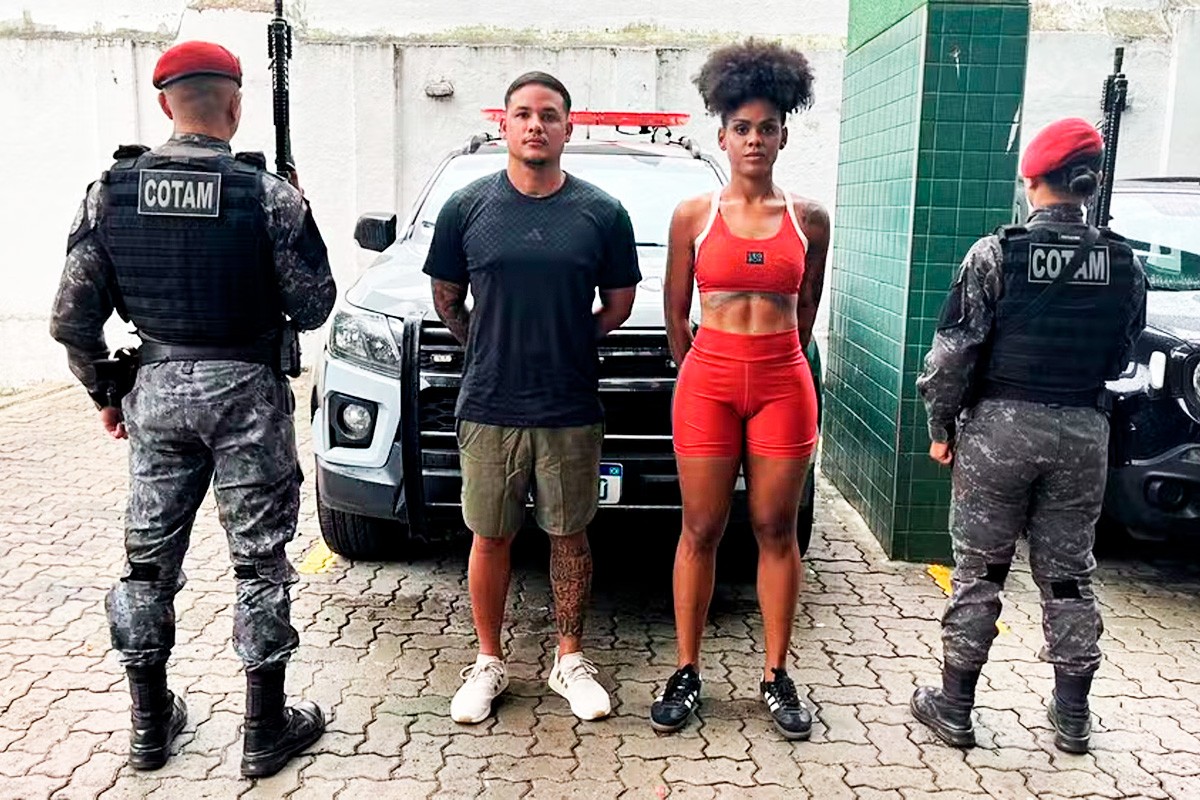 Influencers Lais Oliveira e Eduardo Veloso são presos em Fortaleza 
