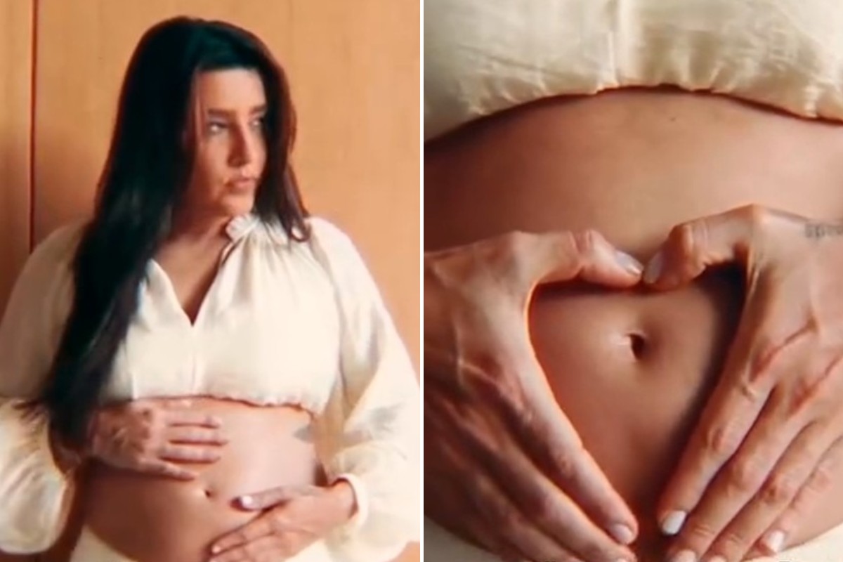 Lauana Prado anuncia gravidez do primeiro filho durante show no Rio de Janeiro