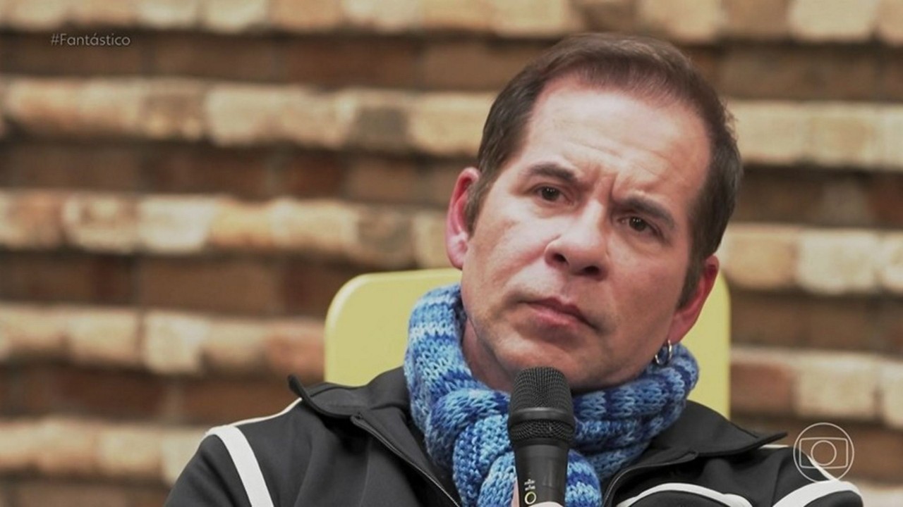 Leandro Hassum falou sobre o pai no quadro 'Pode Perguntar', do 'Fantástico'