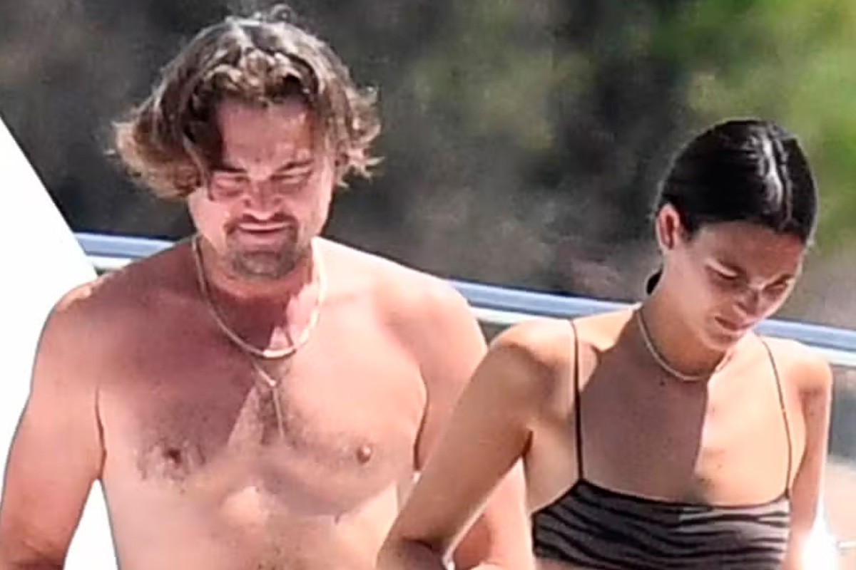 Leonardo DiCaprio e a namorada, Vittoria Ceretti