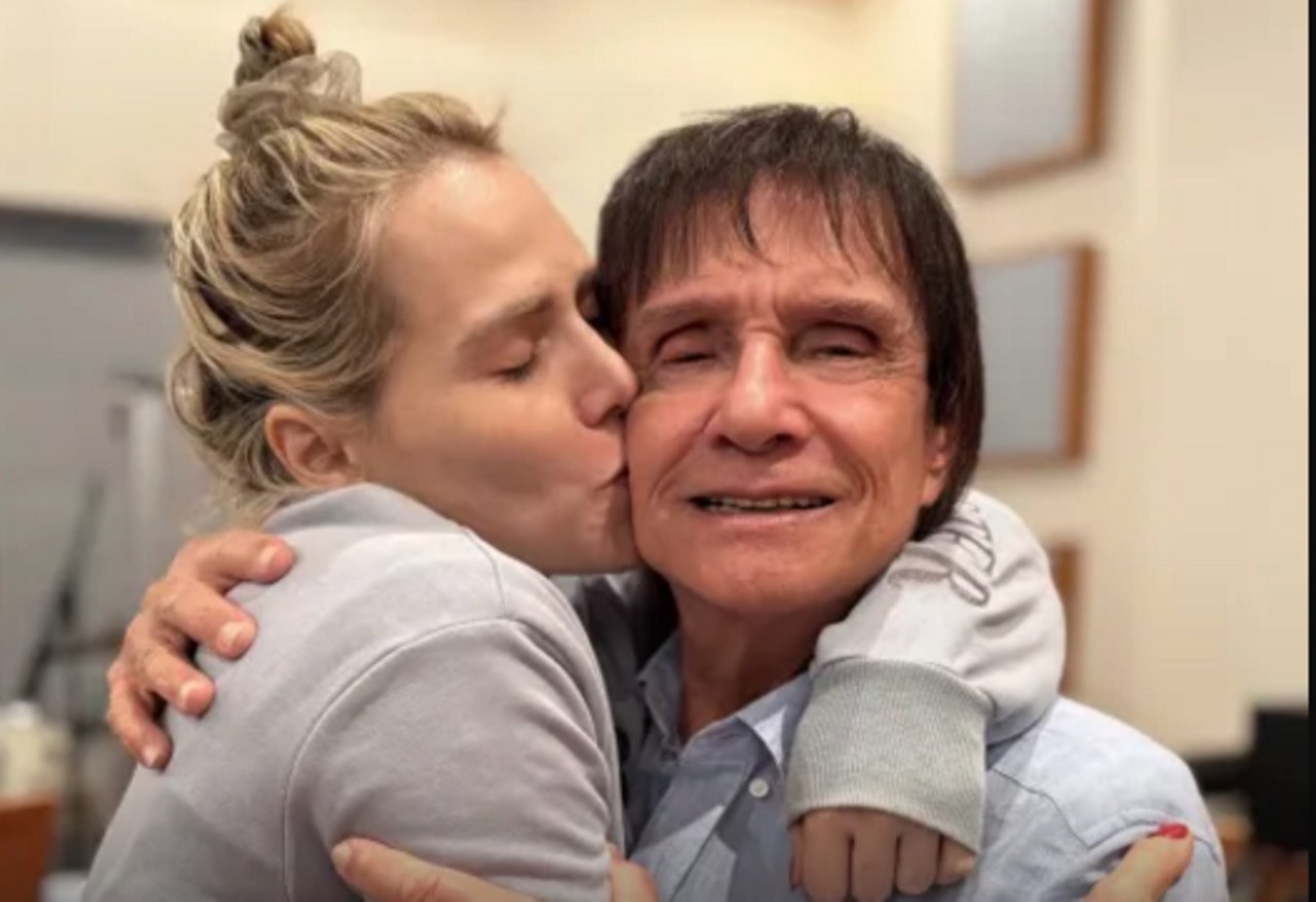 Letícia Colin participou pela primeira vez do especial de Roberto Carlos