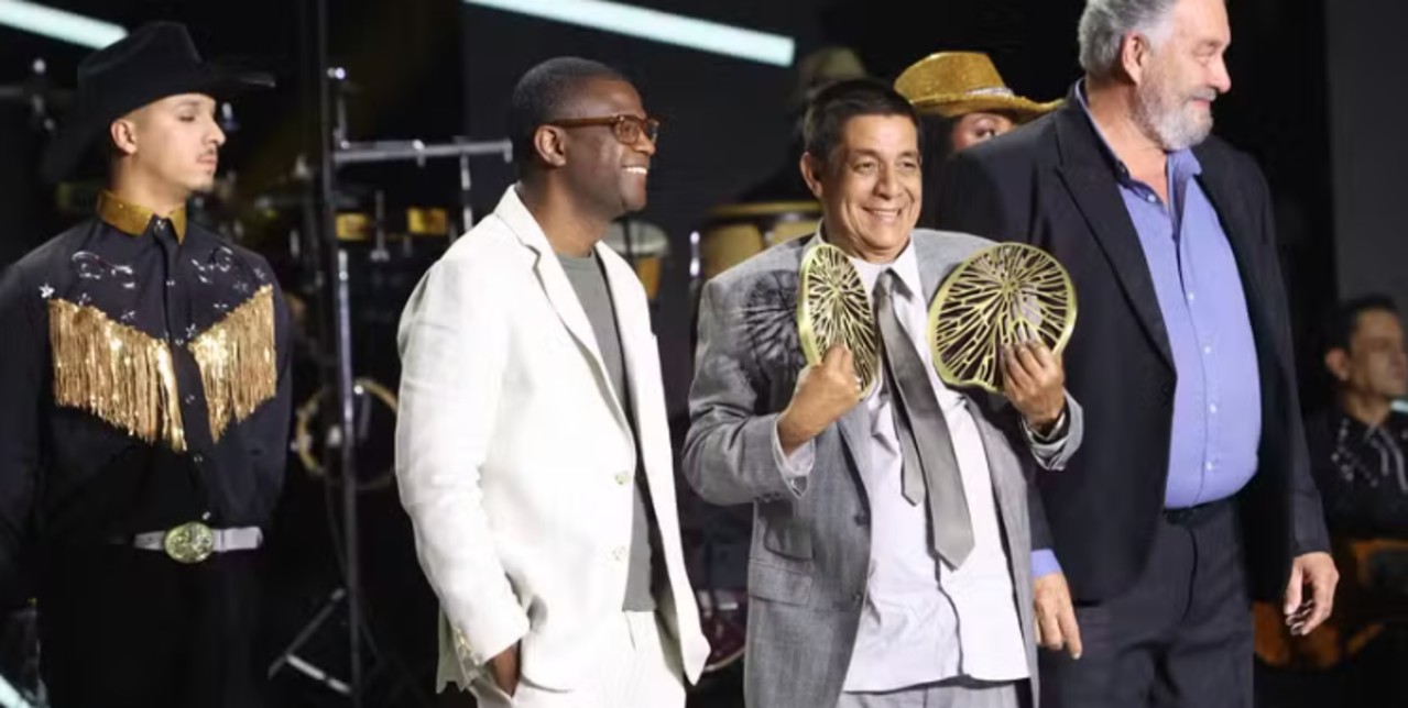 O cantor Zeca Pagodinho foi o ganhador na categoria samba e melhor lançamento no Prêmio da Música Brasileira