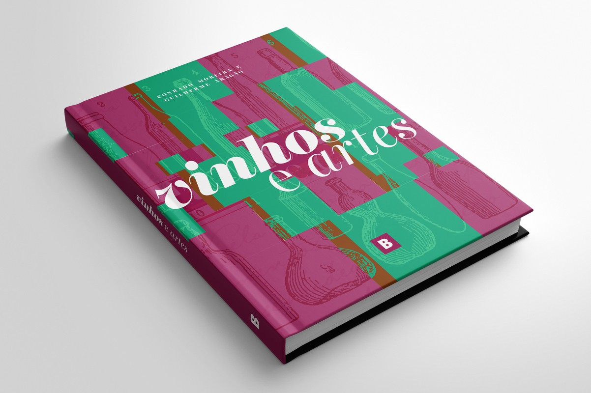 Obra “Vinhos e Artes”, dos escritores mineiros Guilherme Aragão e Conrado Moreira