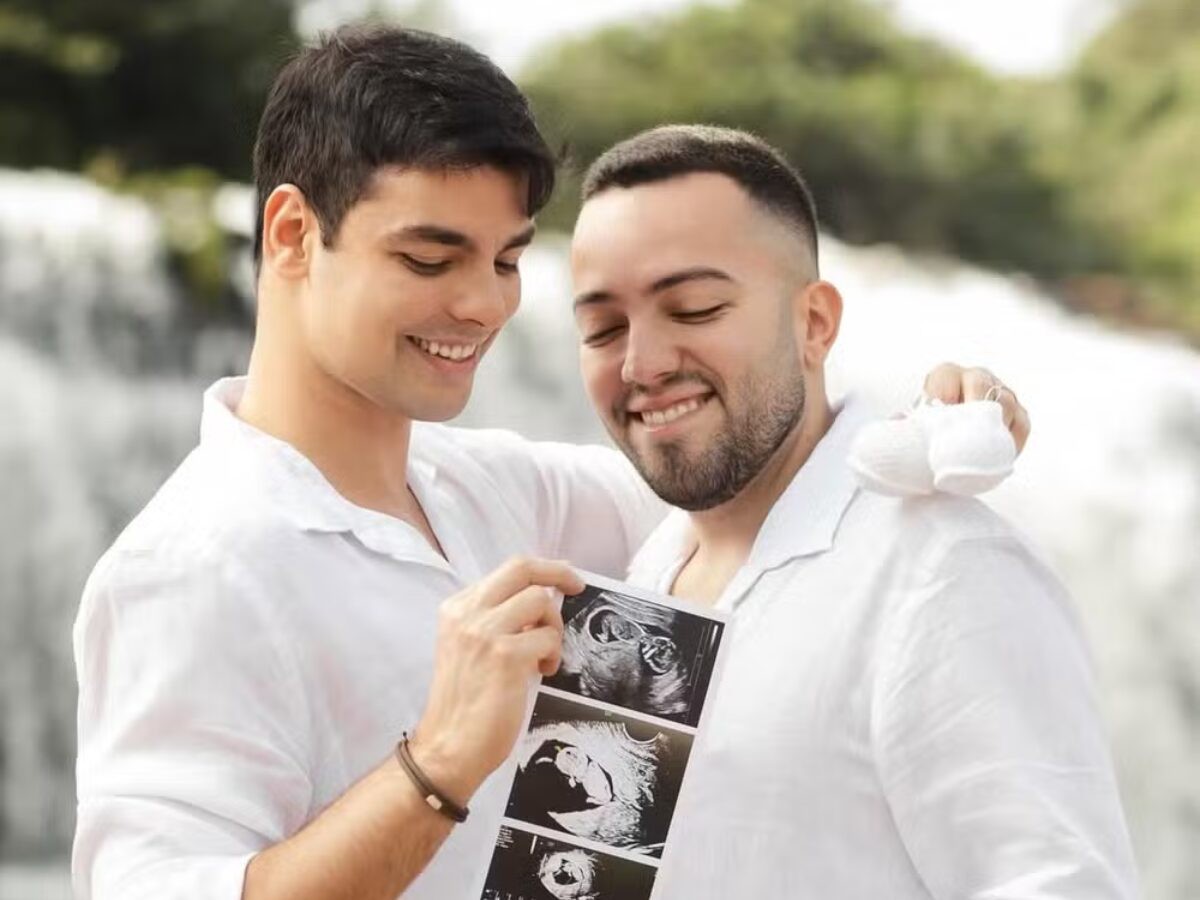 Lucas Rangel e Lucas Bley anunciam 'Estamos esperando um bebê'