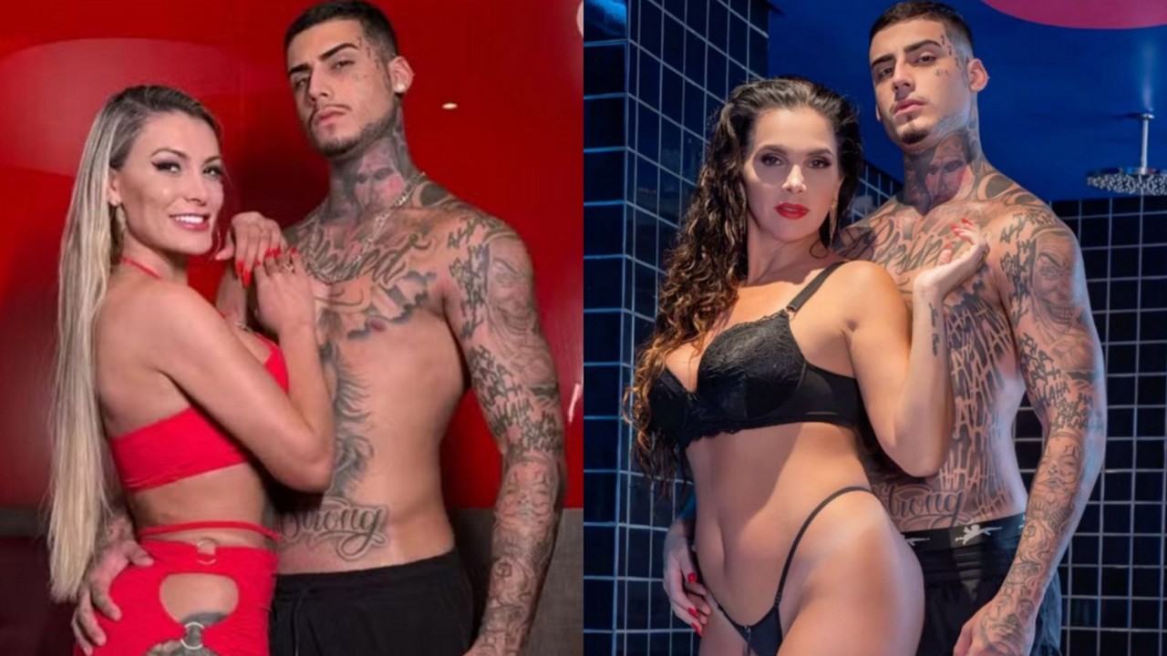 Andressa Urach, Kylian e Luiza Ambiel