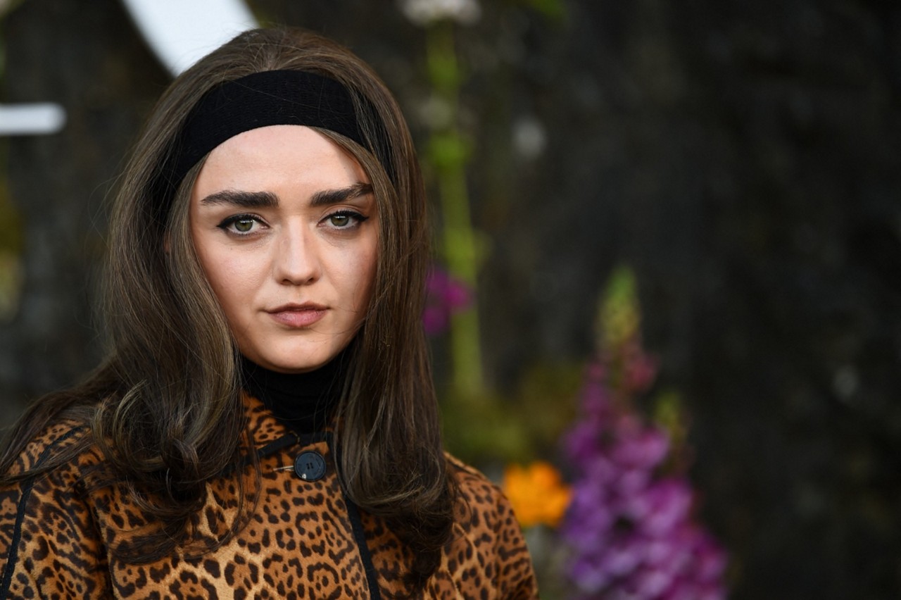 Atriz Maisie Williams, conhecida por viver Arya Stark em Game of Thrones
