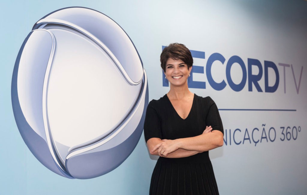 Mariana Godoy na Record TV (Antonio Chahestian / Record TV)