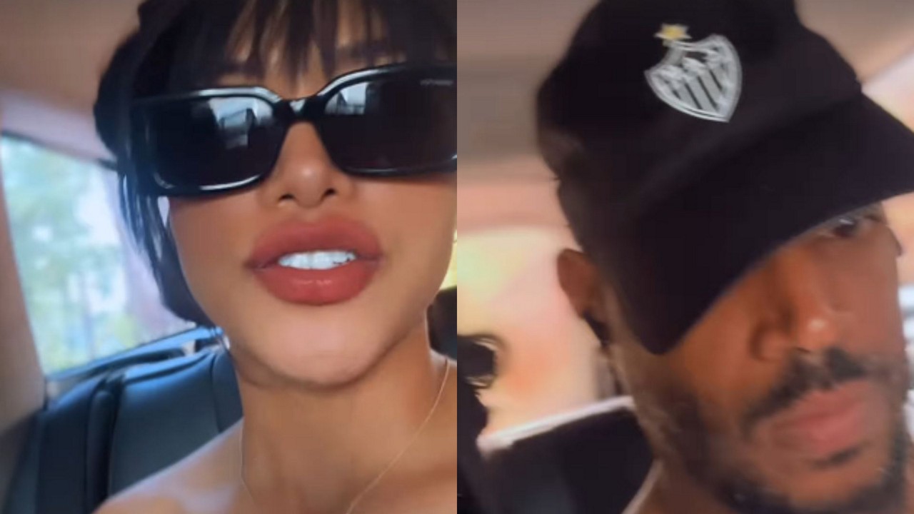 Marlon Wayans aparece ao lado da namorada com boné do Atlético