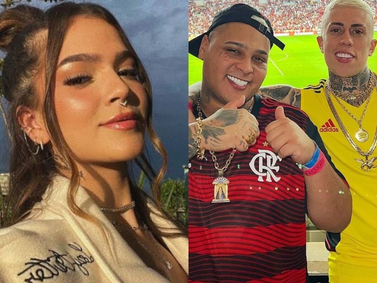 Mel Maia, MC Ryan e MC Daniel - Reprodução/ Instagram 