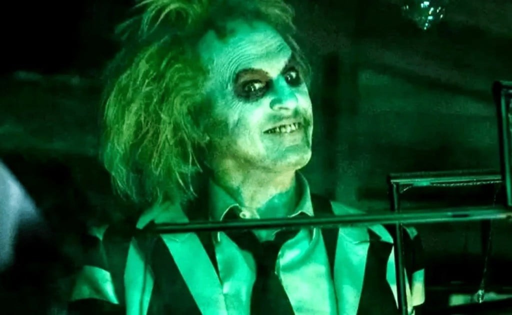 Michael Keaton em Os Fantasmas Ainda Se Divertem: Beetlejuice Beetlejuice