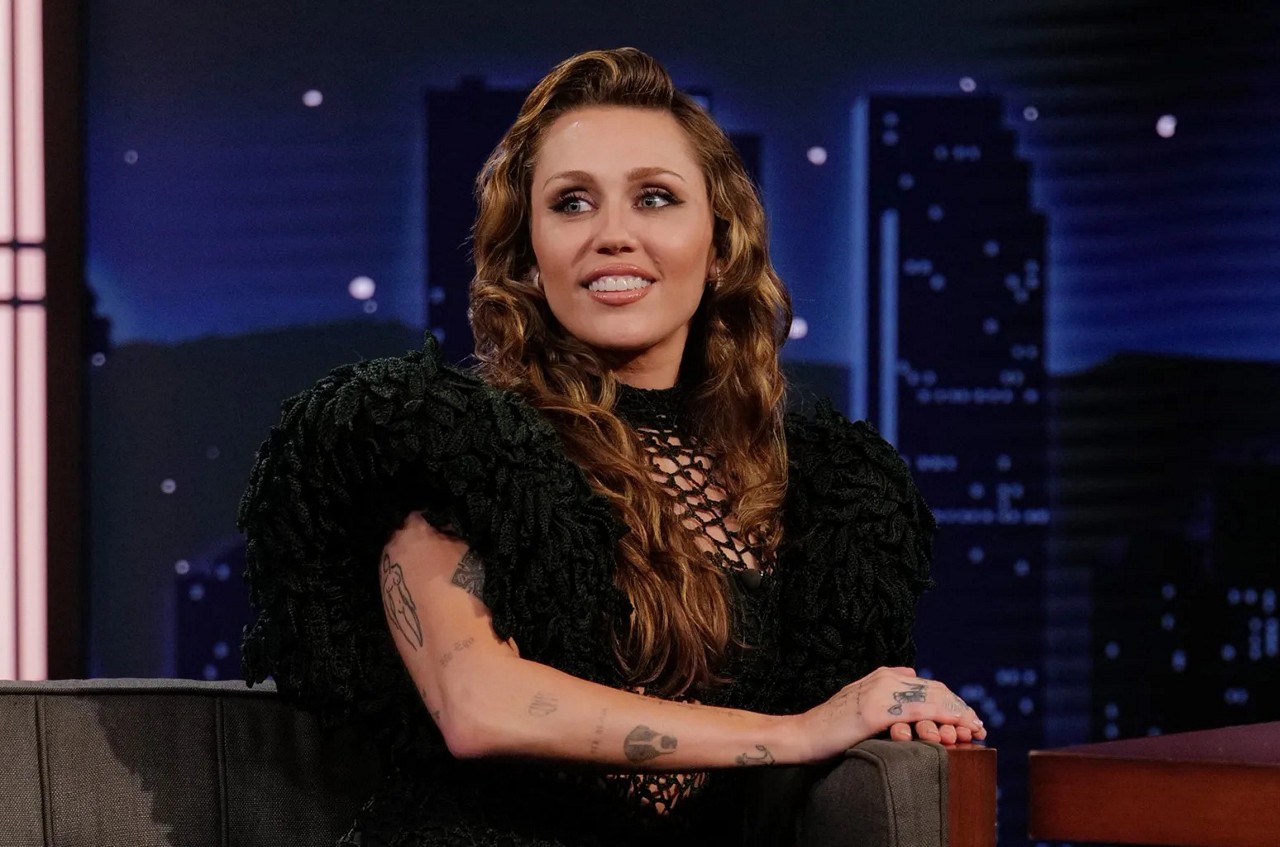 A cantora Miley Cyrus