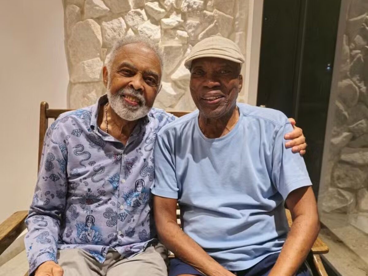 Gilberto Gil e Milton Nascimento - Reprodução/ Instagram @miltonbitucanascimento