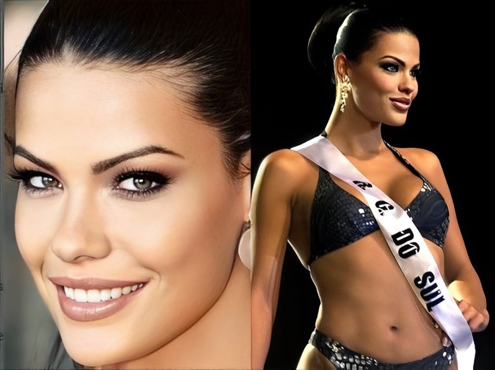 Joseanna Oliveira, que foi miss Brasil em 2002 e desclassificada por ser casada