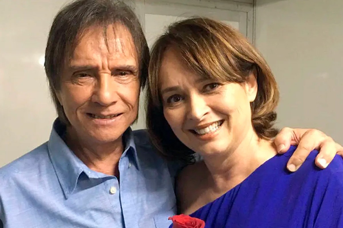 Roberto Carlos e Myrian Rios