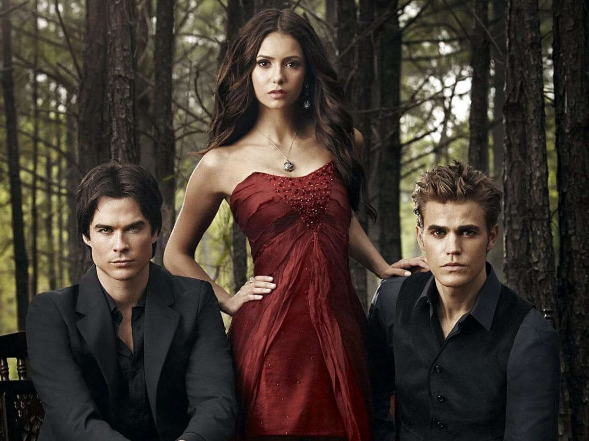Nina Dobrev protagonizou a série The Vampire Diaries.
