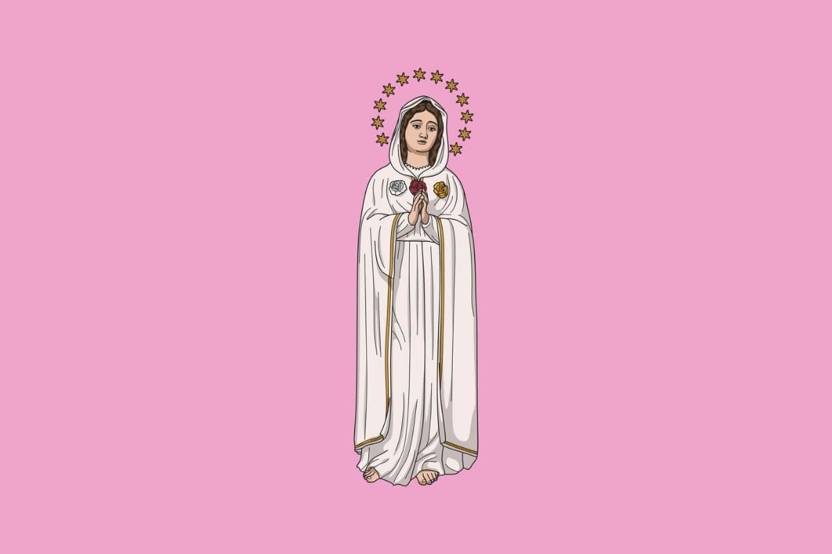 Nossa Senhora da Rosa Mística é um dos títulos dados à Virgem Maria