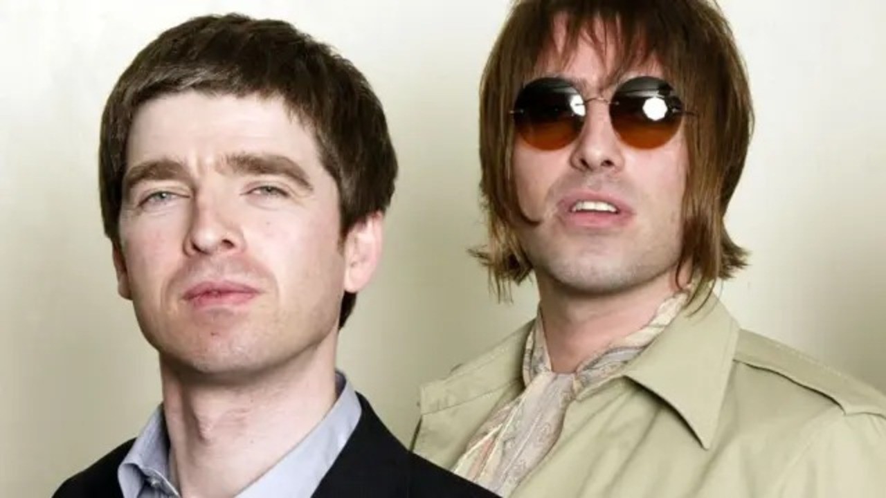 Os irmãos Liam e Noel Gallagher do Oasis