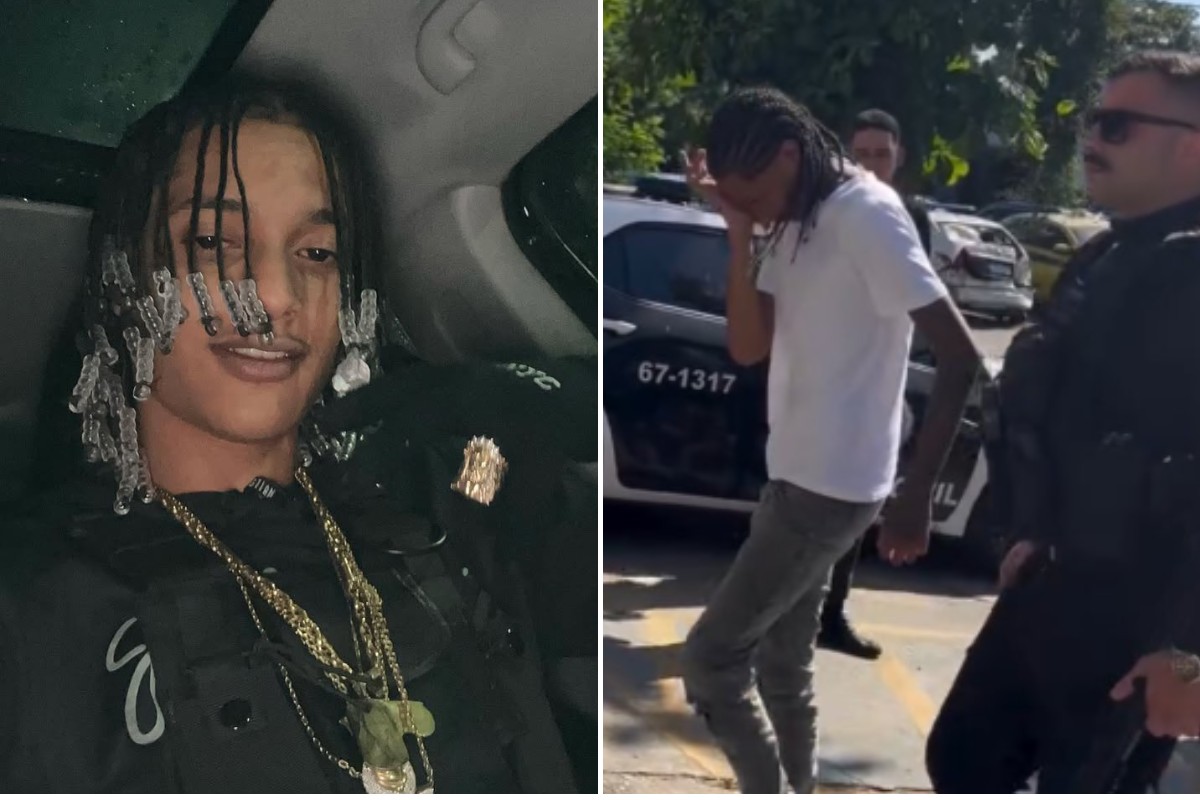 Rapper Oruam foi preso em blitz