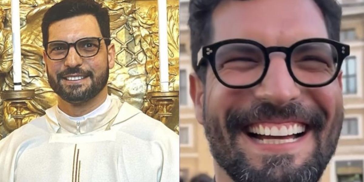 Descubra a identidade do "padre gato" que chamou atenção