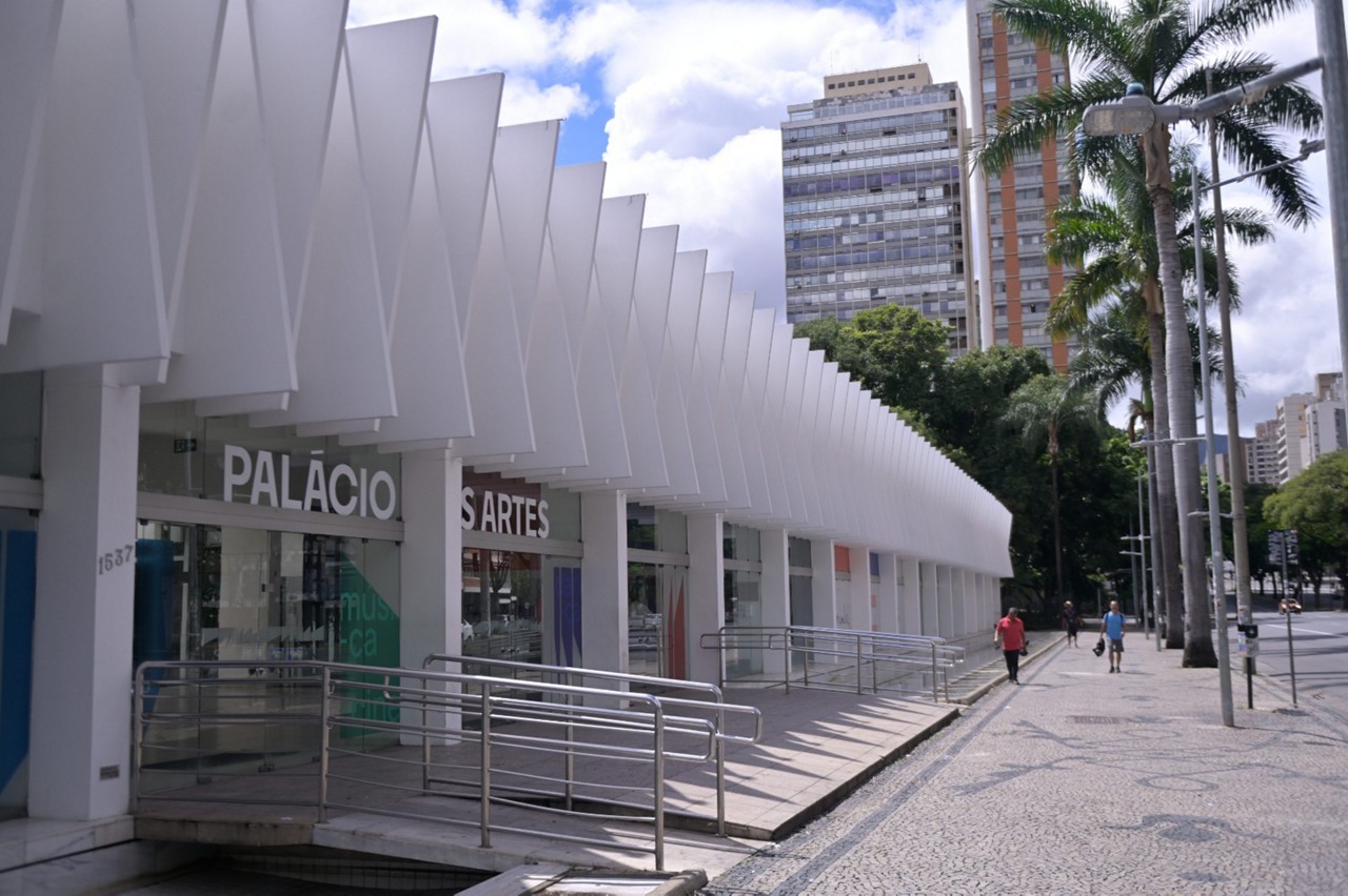 O Palácio das Artes, um dos principais complexos culturais do país