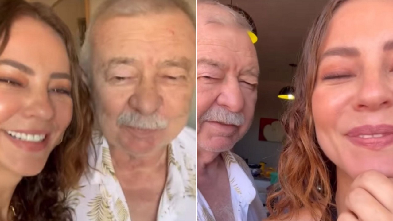 A atriz Paolla Oliveira fez uma emocionante homenagem para o seu pai