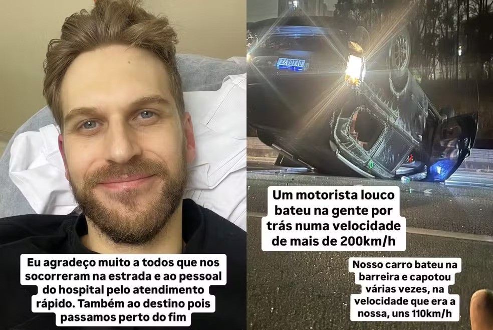 Humorista Paul Cabannes relata acidente que sofreu 