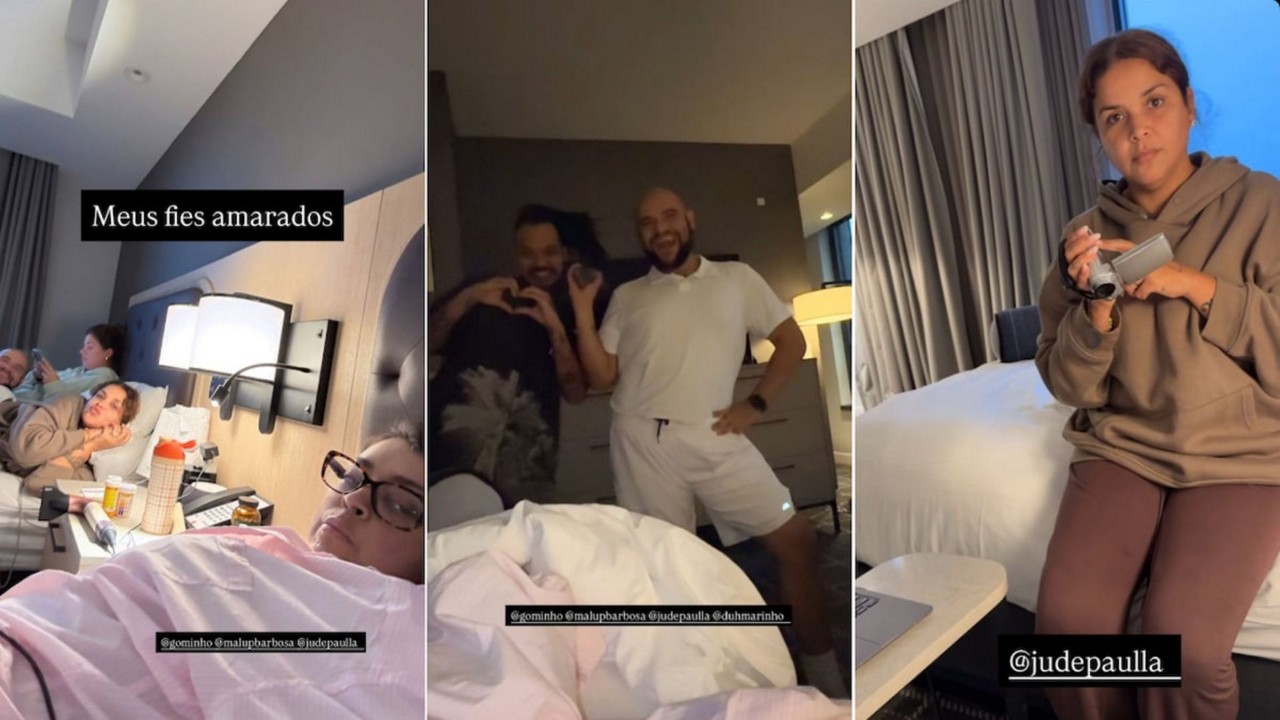 Preta Gil mostra os amigos que estão com ela no período em que está nos EUA por conta do tratamento