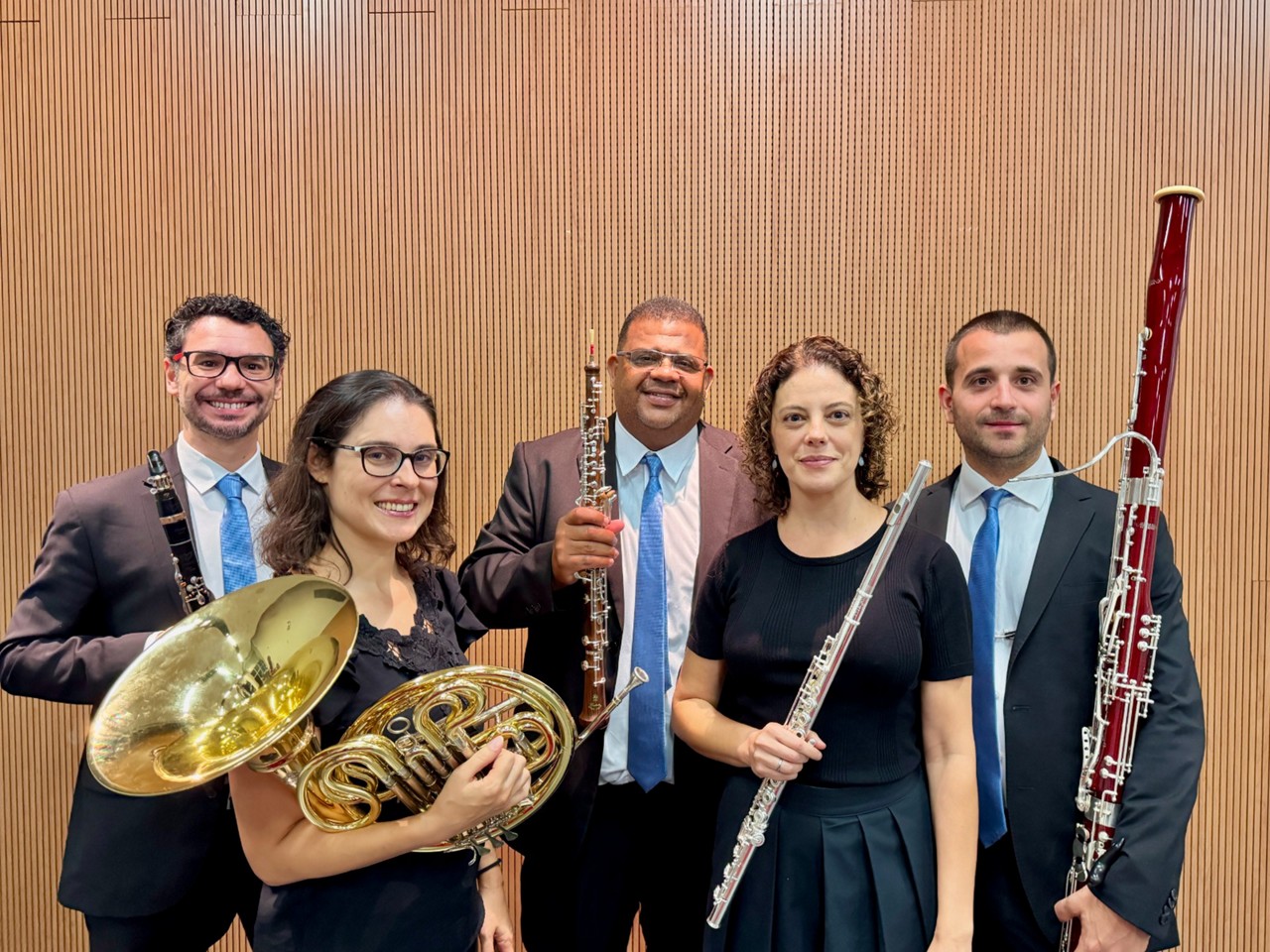 Quinteto de Sopros homenageia compositores brasileiros na série Manhãs Musicais