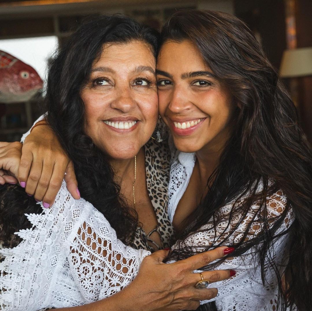 Regina Casé e a filha, Benedita
