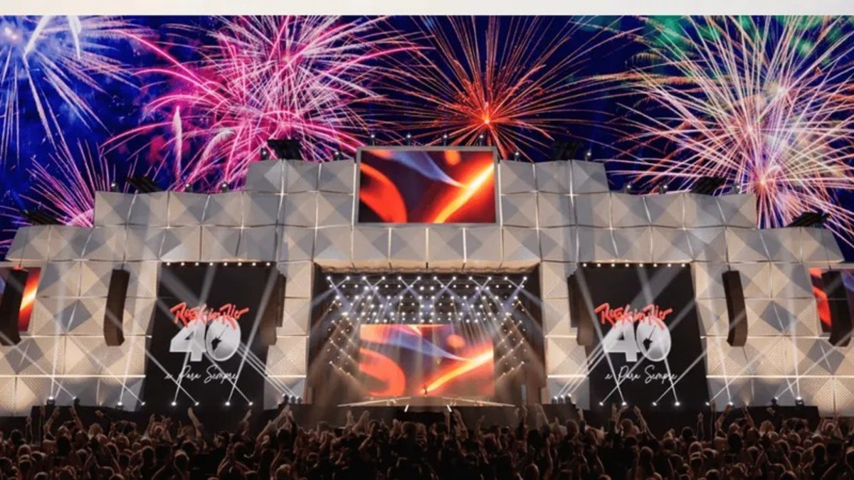 A edição comemorativa de 40 anos do festival acontece na Cidade do Rock no Rio e contará com seis palcos