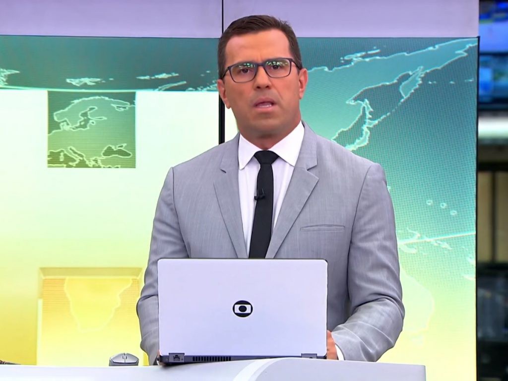 Rodrigo Bocardi no Jornal Hoje