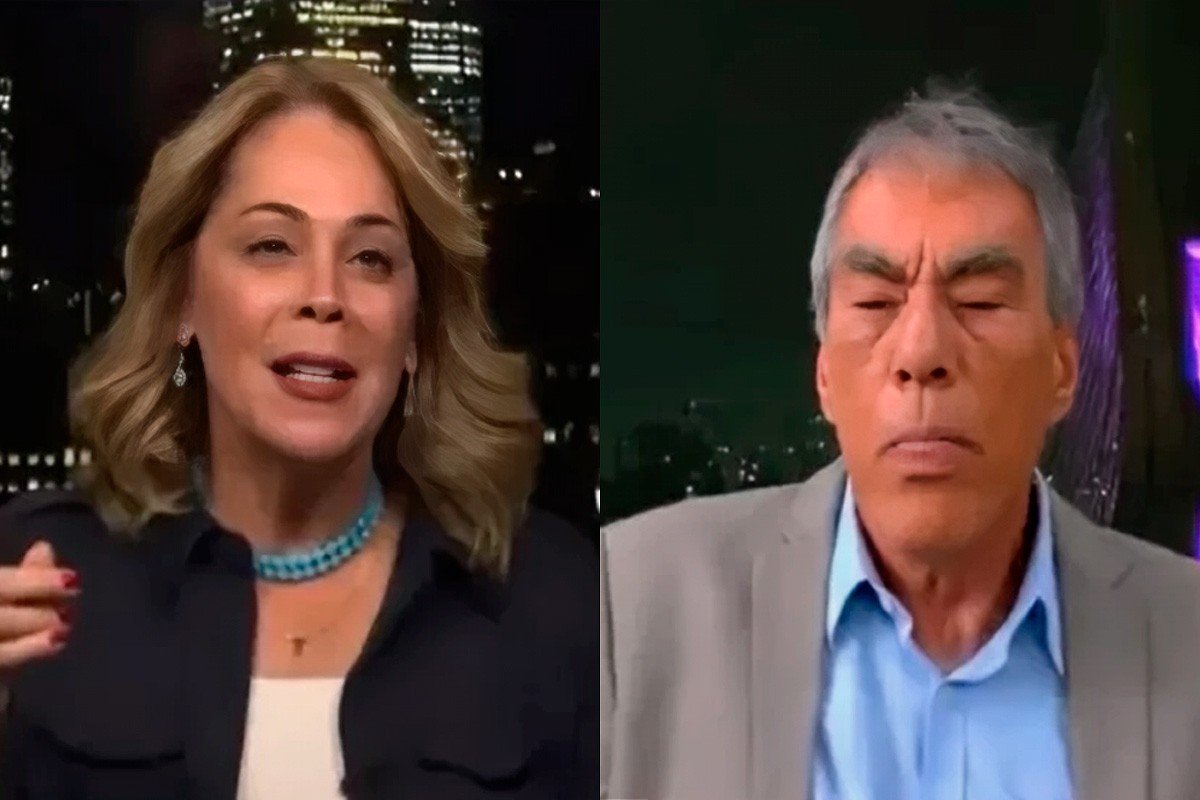 Sandra Coutinho e Demétrio Magnoli no programa "Em Pauta", da GloboNews