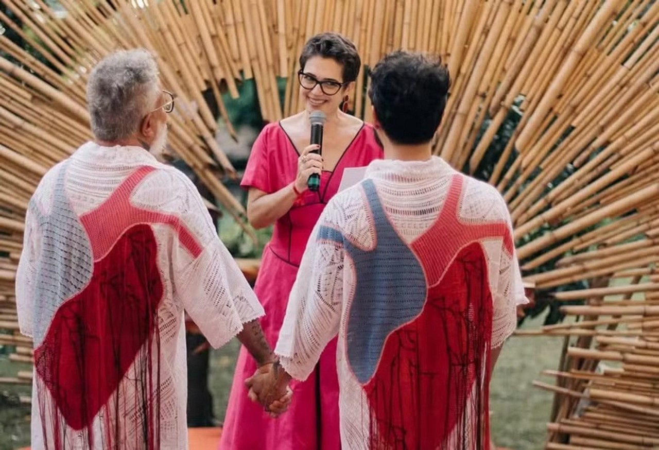  Sandra Annenberg, Ronaldo Fraga e Rodrigo Januário