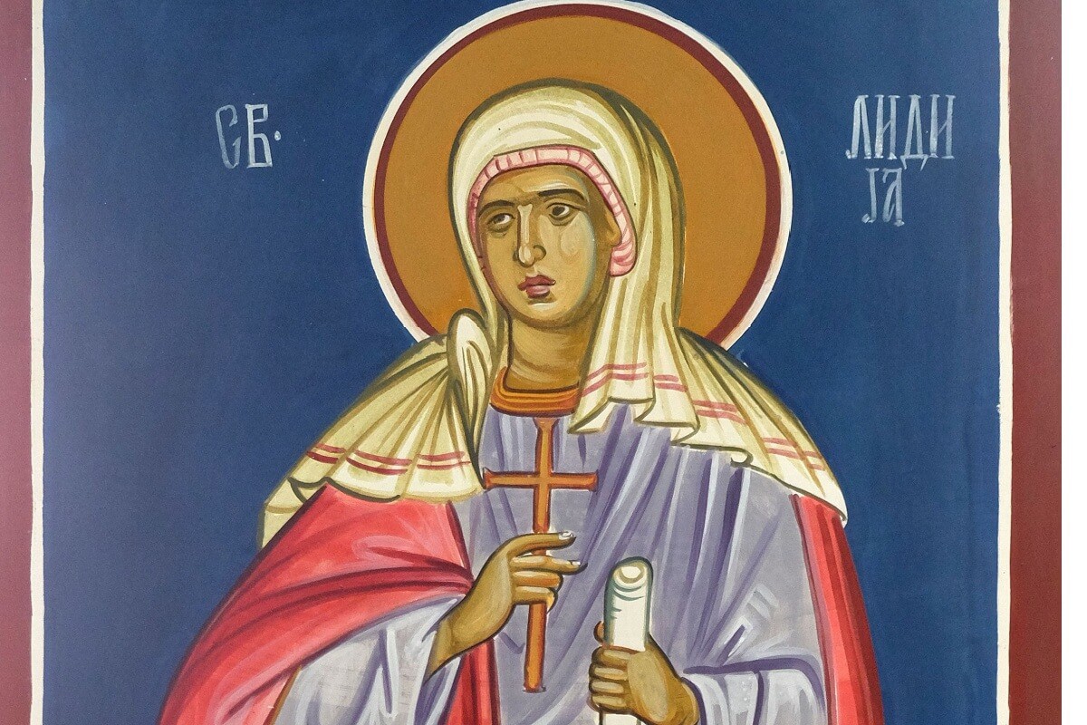 Santa Lídia, exemplo de fé e generosidade, acolheu o Evangelho e ajudou a expandir a Igreja