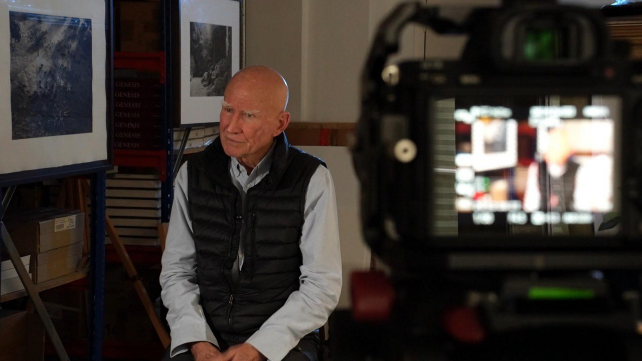 O celebrado fotógrafo mineiro Sebastião Salgado