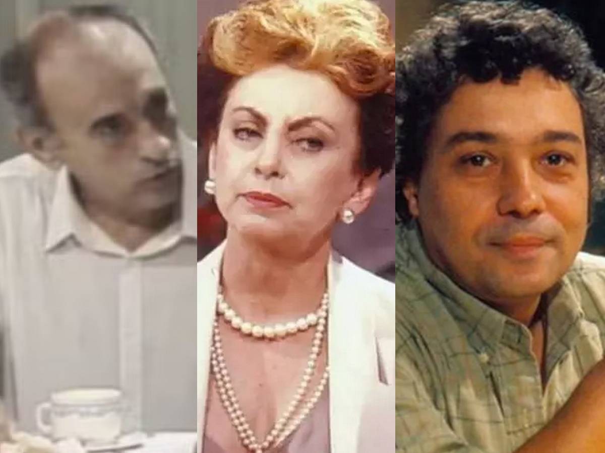 Sebastião Vasconcelos, Beatriz Segall e Pedro Paulo Rangel