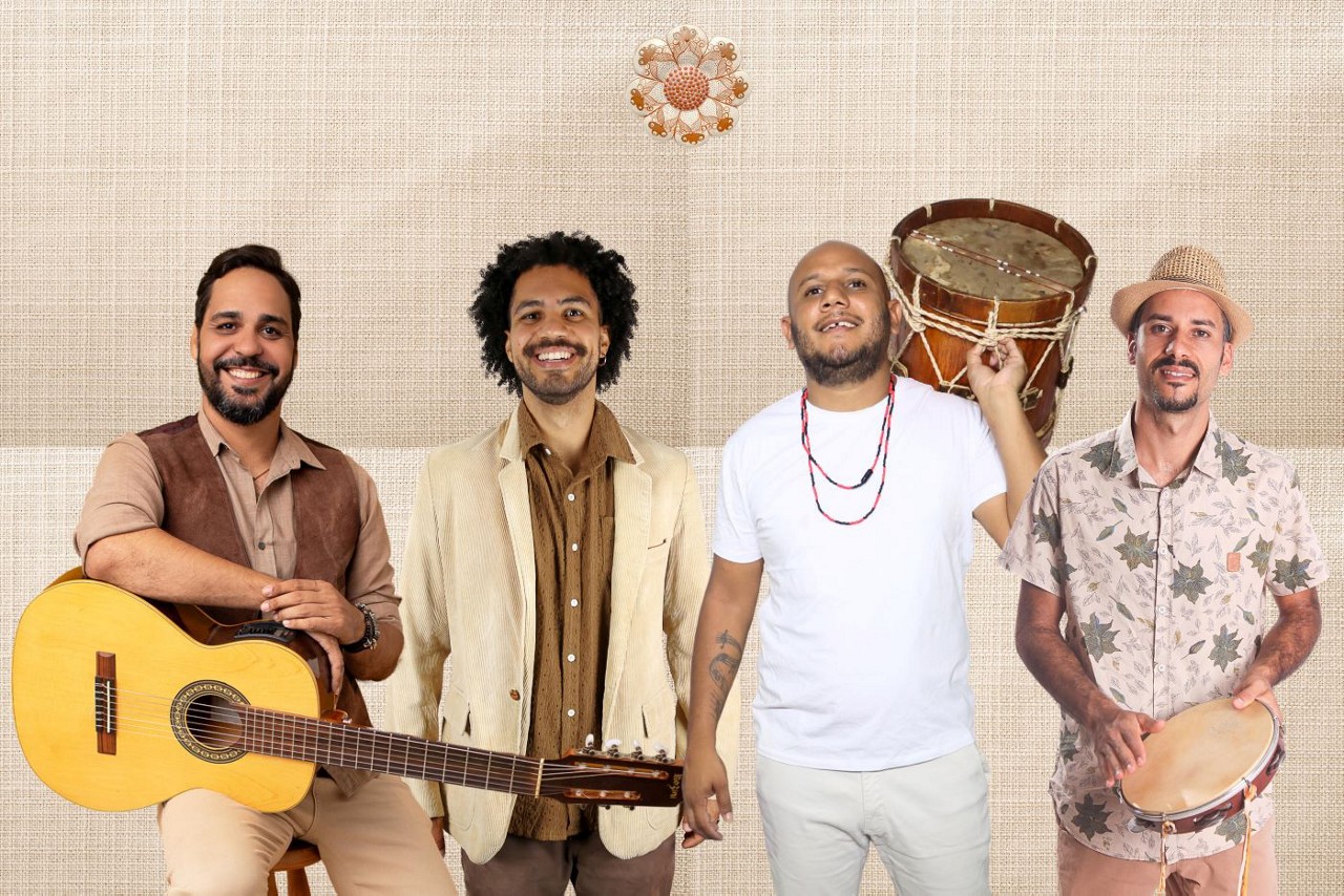 Luciano Tanure, Hendrick Souza, Ivan Pestana e Edu do Vale são representantes de uma nova geração de cantores do Vale do Jequitinhonha