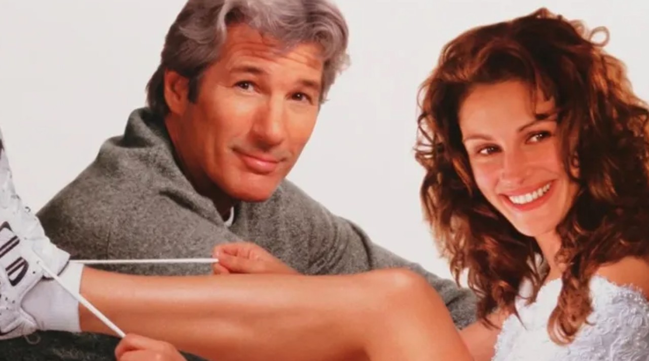 Julia Roberts e Richard Gere estão em "Noiva em Fuga", destaque da Sessão da Tarde