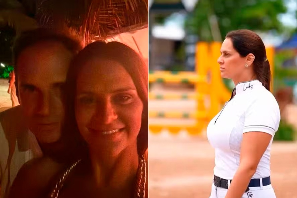 Shanna Garcia e o namorado Henrique Rocha