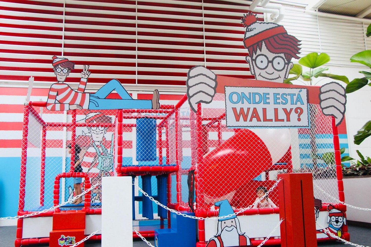 Circuito  inspirado em Onde está Wally?