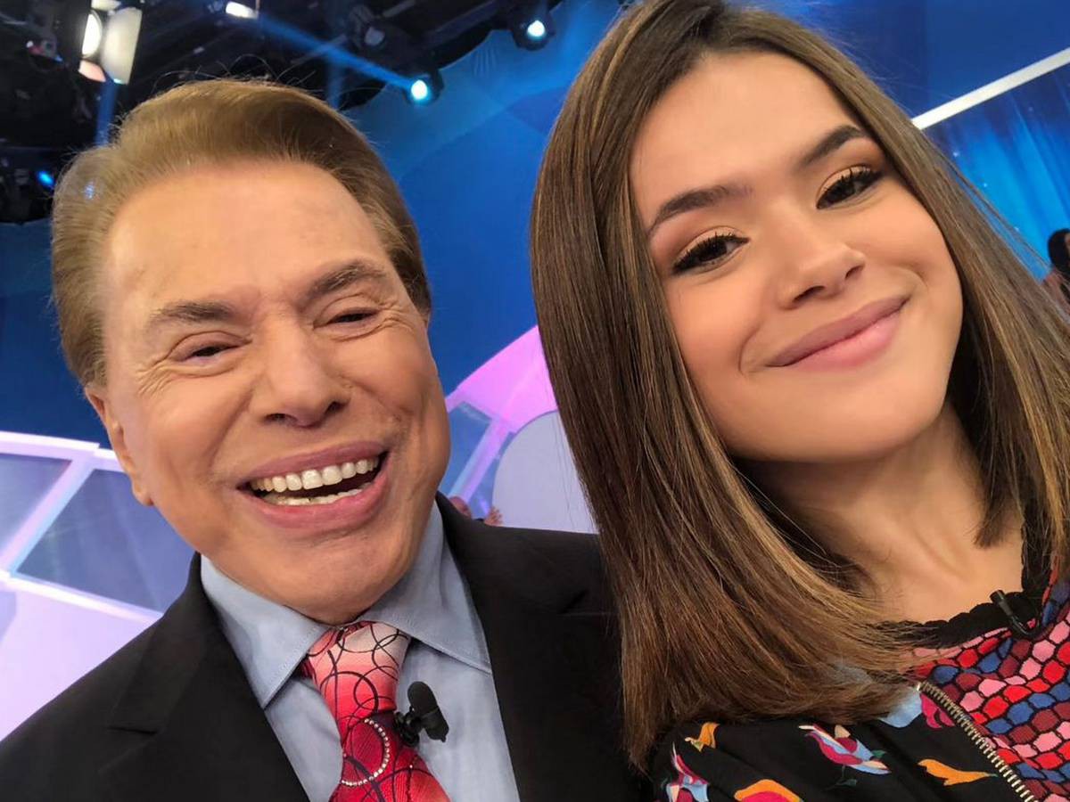 Maisa Silva lamentou a morte do apresentador Silvio Santos