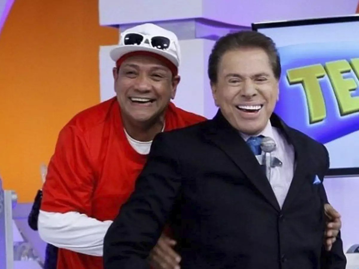 Liminha e Silvio Santos