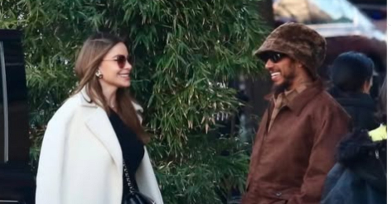 Sofía Vergara e Hamilton estavam em um encontro que durou mais de duas horas