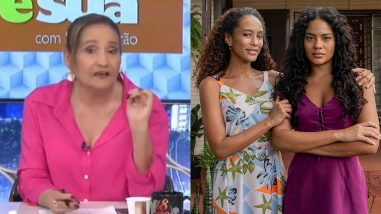 Sônia Abrão, Taís Araújo e Bella Campos