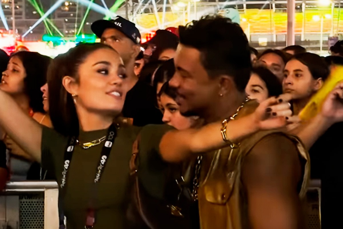 Sophie Charlotte e Xamã no Rock in Rio