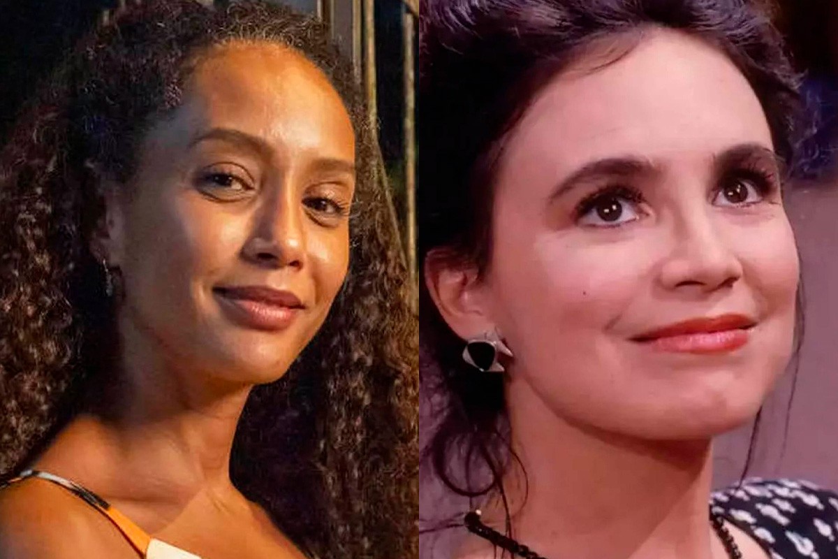 Taís Araújo e Regina Duarte como Raquel em "Vale Tudo"