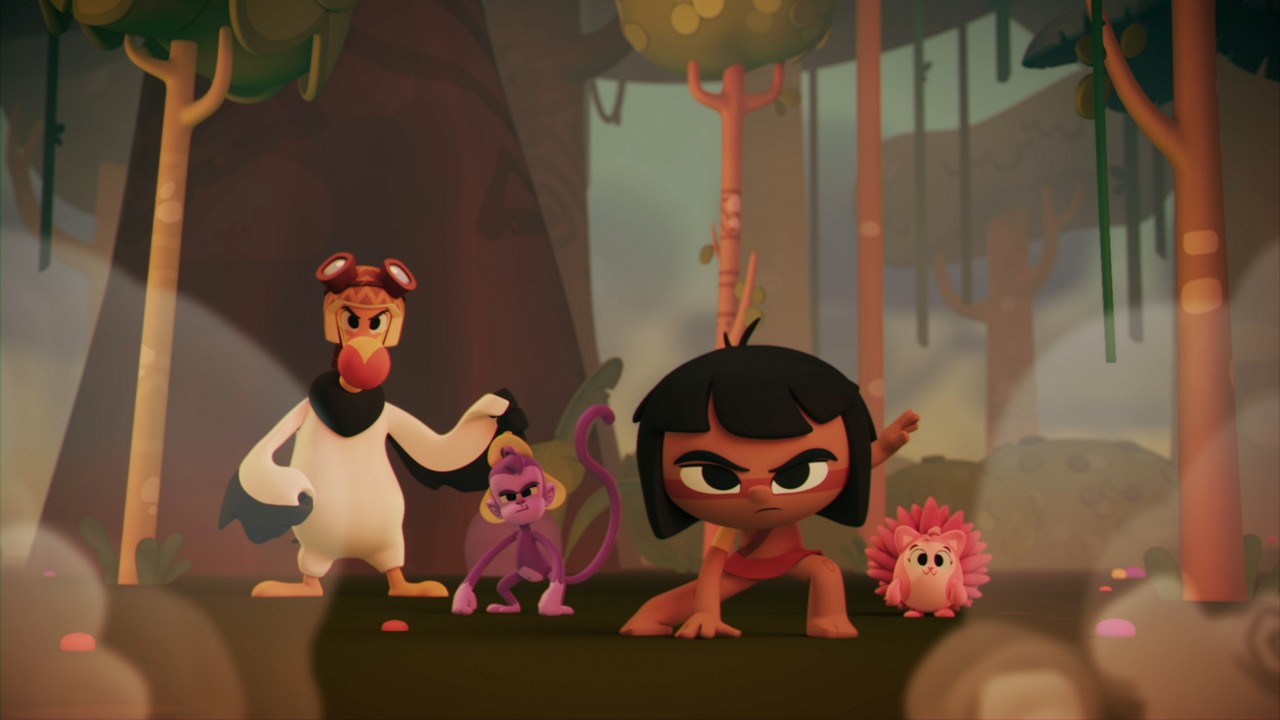 O primeiro longa em animação com Tainá como protagonista tem direção de Alê Camargo e Jordan Nugem