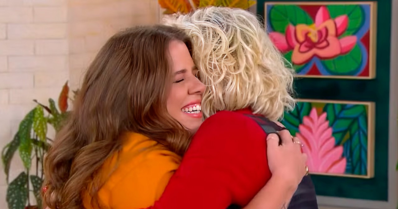 Tati Machado e Ana Maria Braga no Mais Você