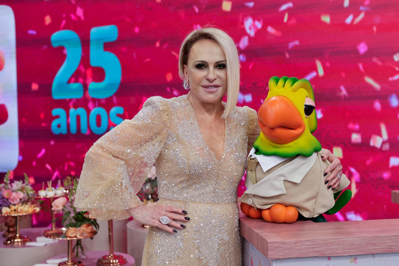 Ana Maria Braga e Louro Mané