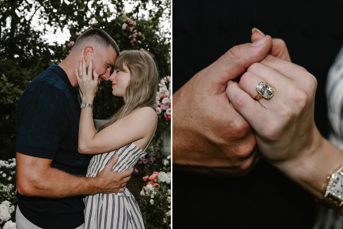 Taylor Swift foi pedida em casamento por Travis Kelce